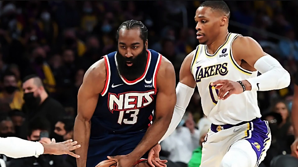 篮网碾压湖人,哈登扛起全队 篮网碾压湖人,哈登扛起全队